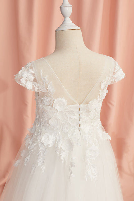 Robe Cérémonie Florale Éthérée - gallery 6