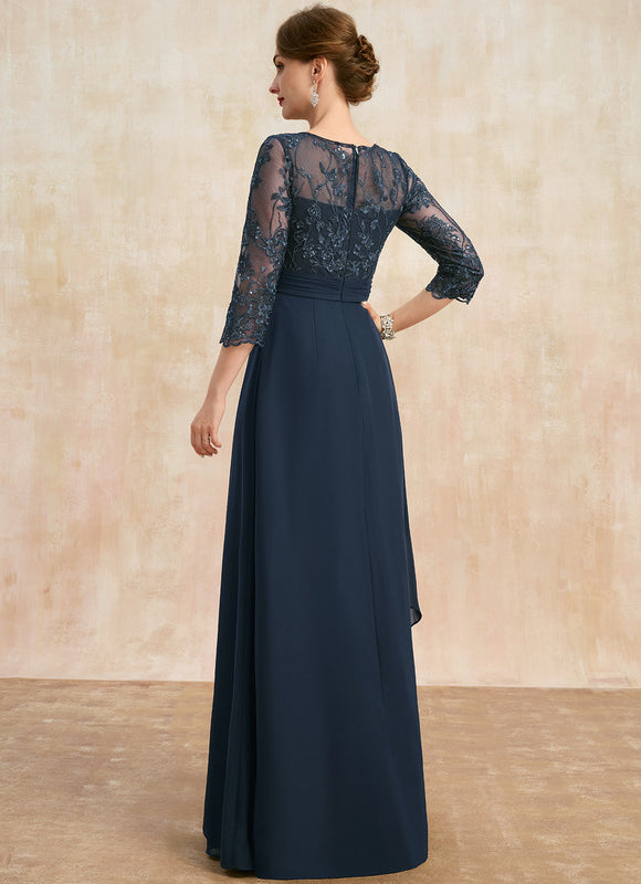 Robe Cérémonie Fluide Marine - gallery 5