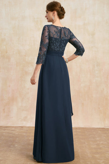 Robe Cérémonie Fluide Marine - gallery 5