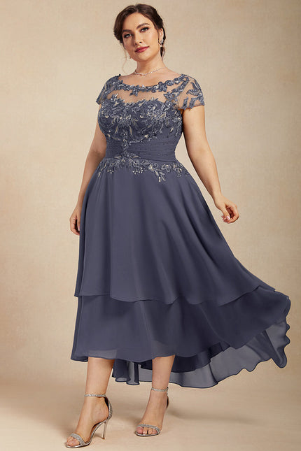 Robe Cérémonie Grise Délicate - gallery 7