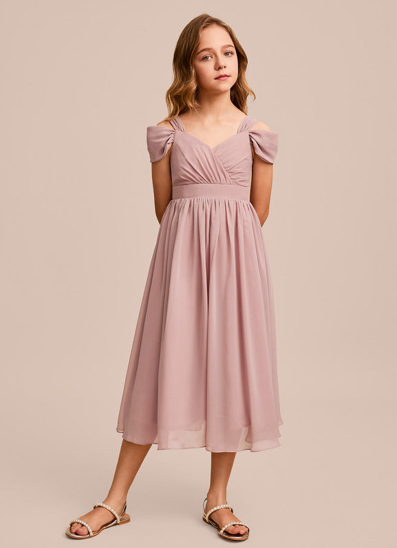 Robe Cérémonie Mauve Délicate - gallery 3