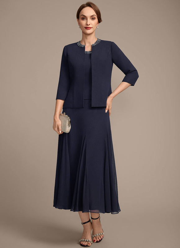 Robe Cérémonie Ensemble Chic Marine - gallery 1