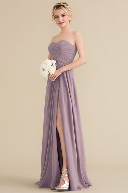 Robe Cérémonie Violet Flottant - gallery 2