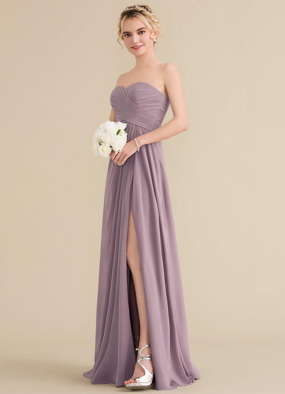 Robe Cérémonie Violet Flottant - gallery 2