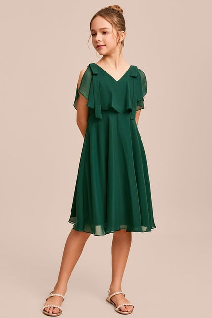 Robe Cérémonie Émeraude Légère - gallery 4