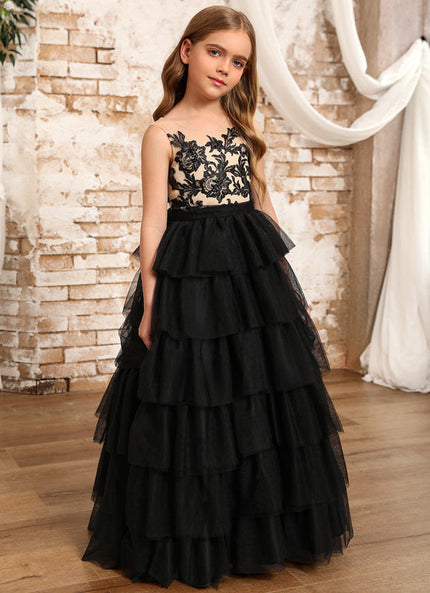 Robe Cérémonie Tulle Ivoire