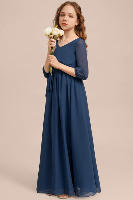 Robe Cérémonie Longue Vert Deau - gallery 6