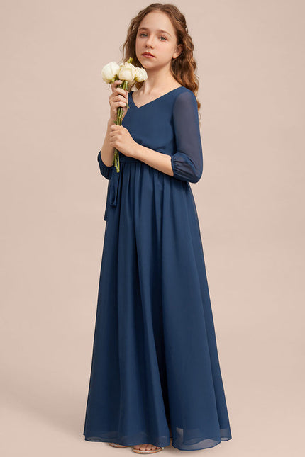 Robe Cérémonie Longue Vert Deau - gallery 6