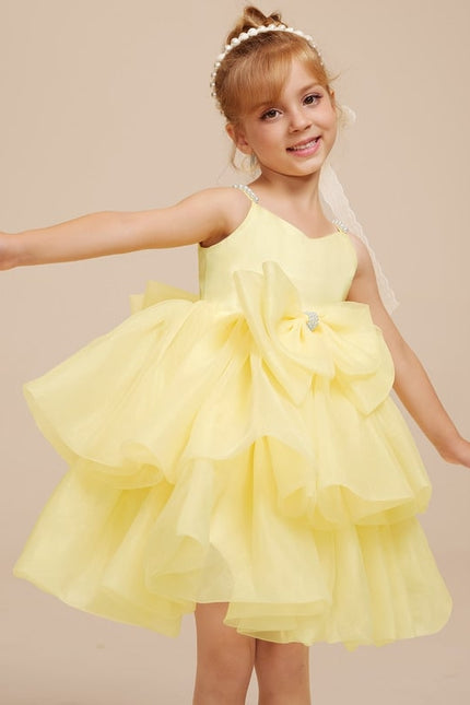 Robe Cérémonie Jaune Volante - gallery 9