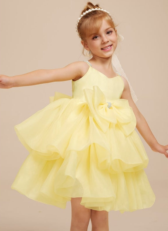 Robe Cérémonie Jaune Volante - gallery 9