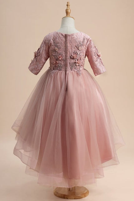 Robe Cérémonie Mariage Tulle Fille - gallery 1