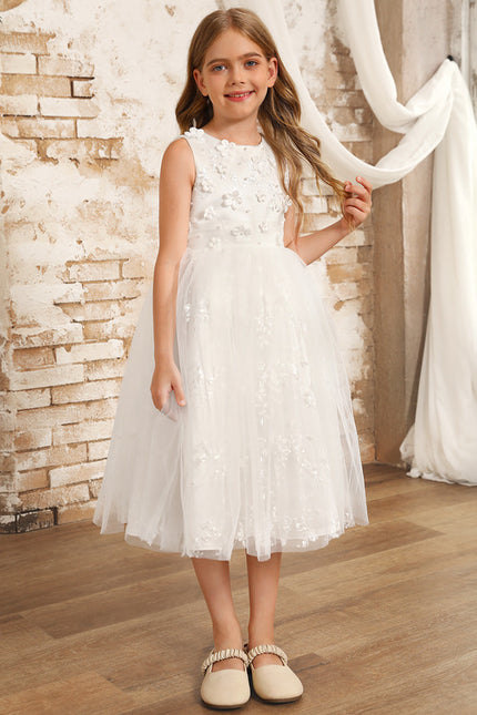 Robe Blanche Ado Ceremonie - gallery 9