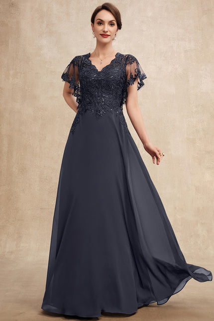 Robe Cérémonie Longue Bleu Royal - gallery 5
