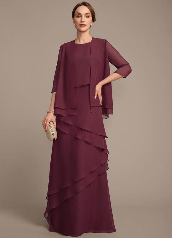Robe Cérémonie Cascade Prune - gallery 1