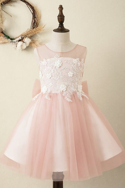Robe Cérémonie Fille Rosée