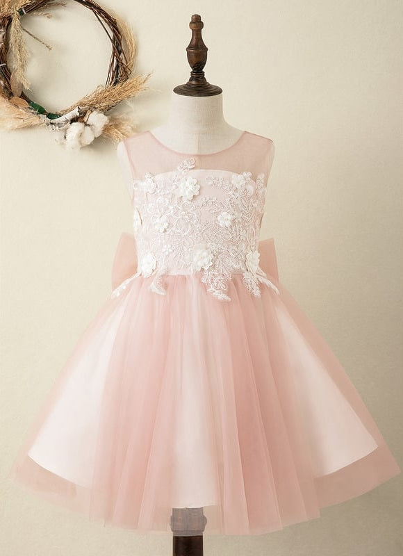 Robe Cérémonie Fille Rosée