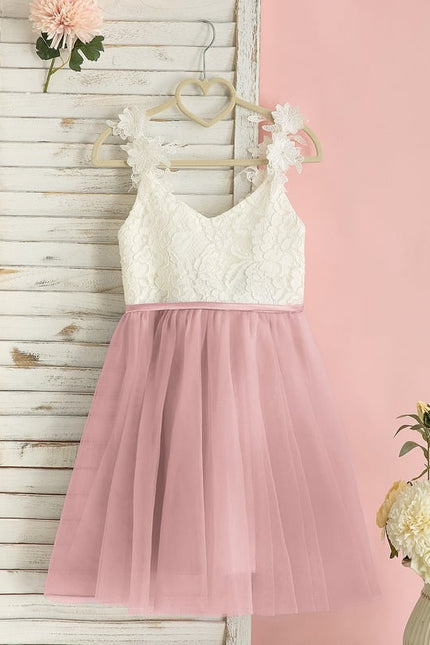 Robe Ceremonie Fille Broderie Anglaise - gallery 2