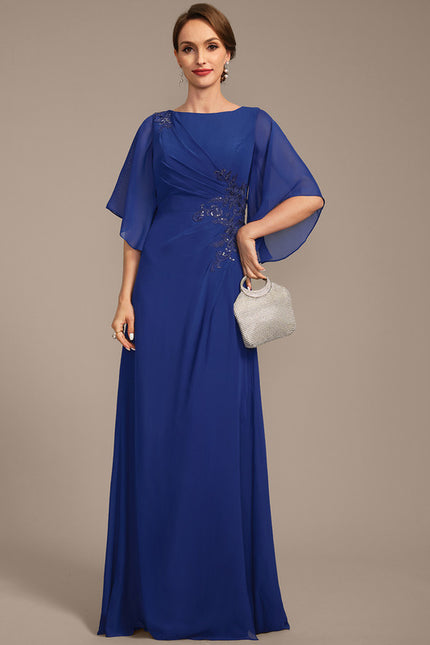 Robe Cérémonie Mère Drapée