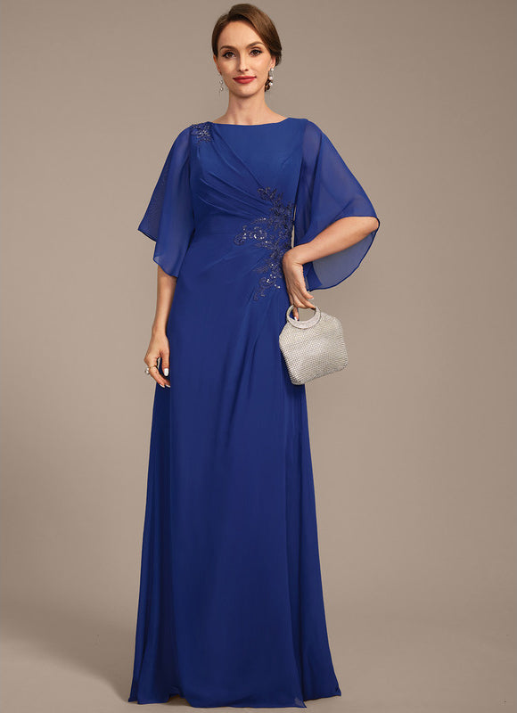 Robe Cérémonie Mère Drapée