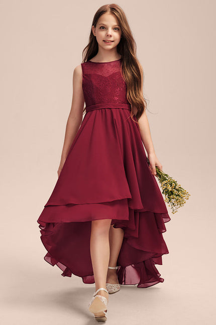 Robe Cérémonie Rouge Éclatant - gallery 7