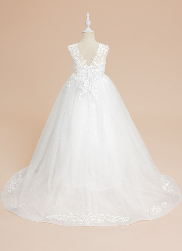 Robe Cérémonie Enchantement Tulle - gallery 3