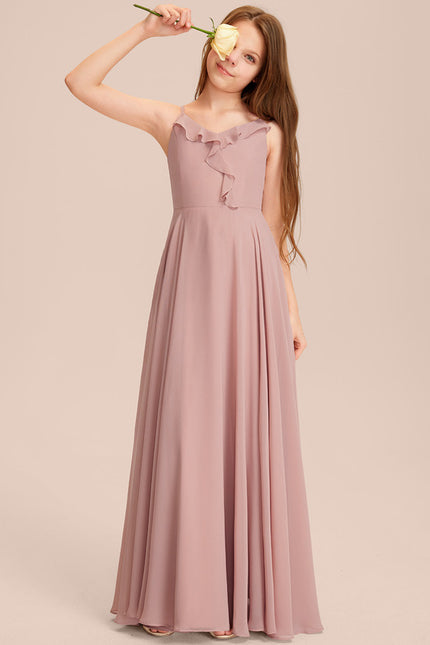 Robe Cérémonie Longue Vert Deau - gallery 1