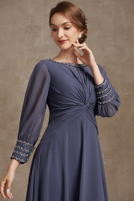 Robe Cérémonie Mousseline Nuit - gallery 3