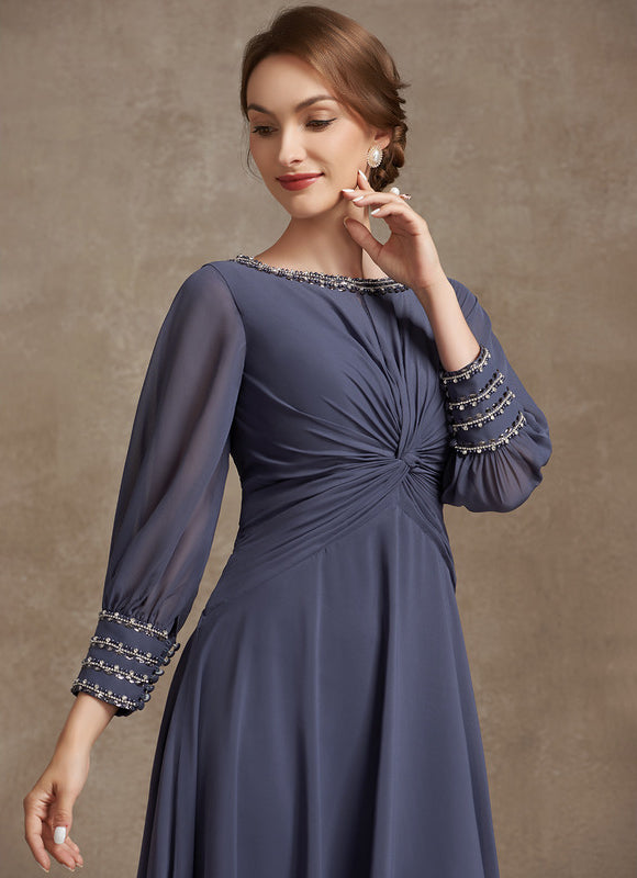 Robe Cérémonie Mousseline Nuit - gallery 3