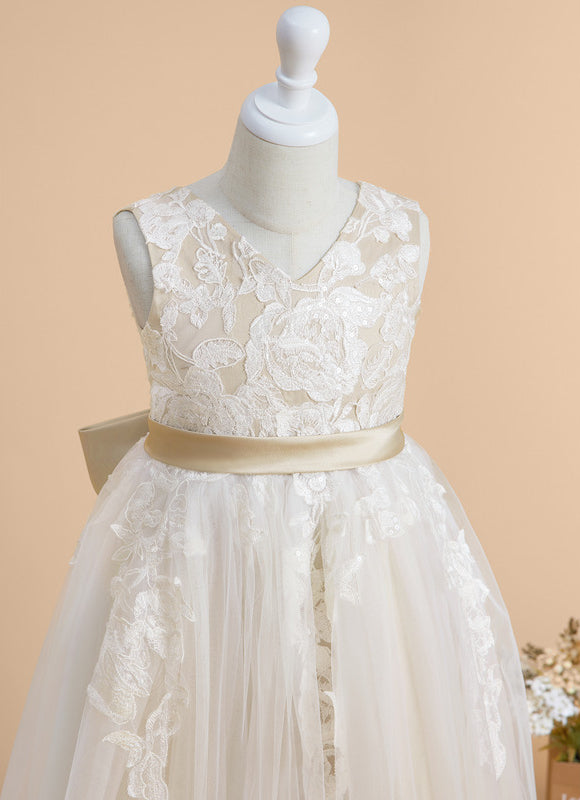 Robe Cérémonie Nuptiale Enfantine - gallery 5