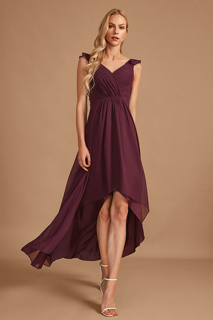 Robe Cérémonie Fluide Marine Élégante - gallery 1