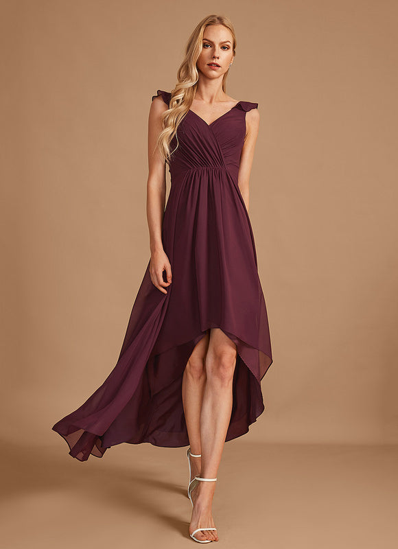 Robe Cérémonie Fluide Marine Élégante - gallery 1