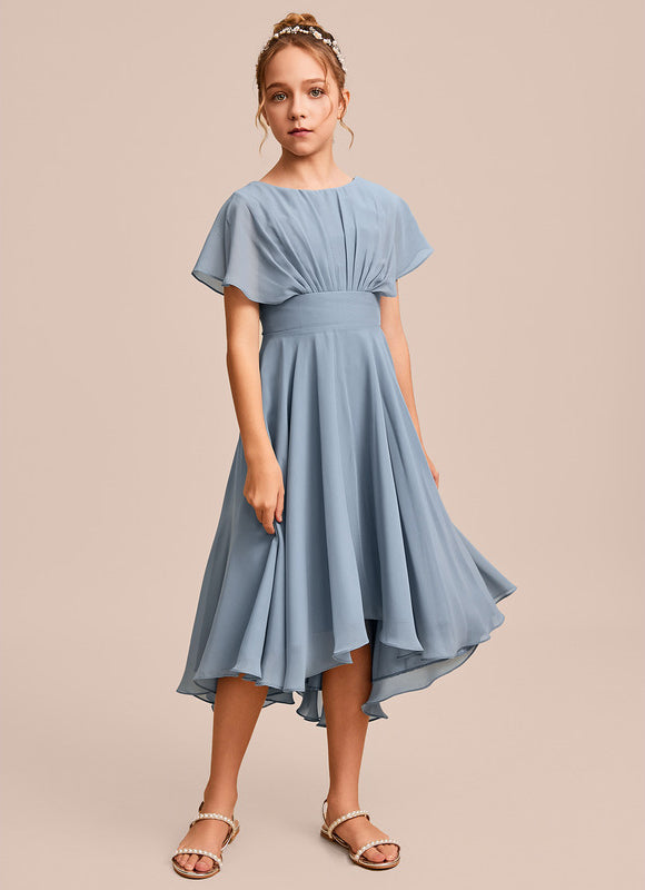 Robe Cérémonie Mousseline Marine