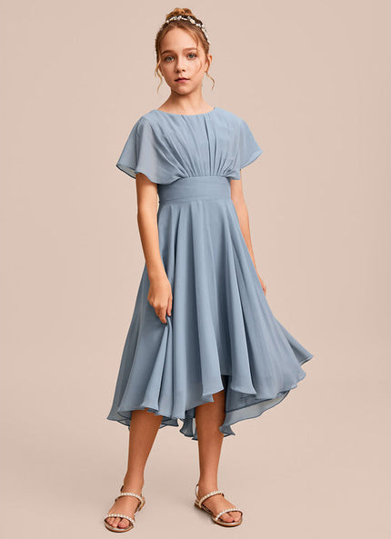 Robe Cérémonie Mousseline Marine