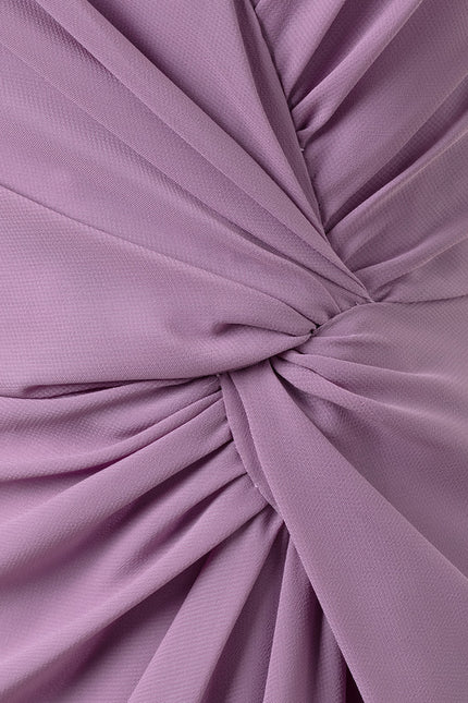 Robe Cérémonie Longue Volants Rose - gallery 8