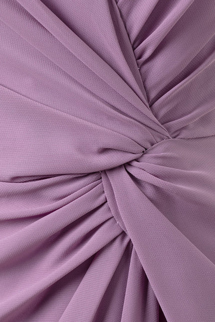 Robe Cérémonie Longue Volants Rose - gallery 8