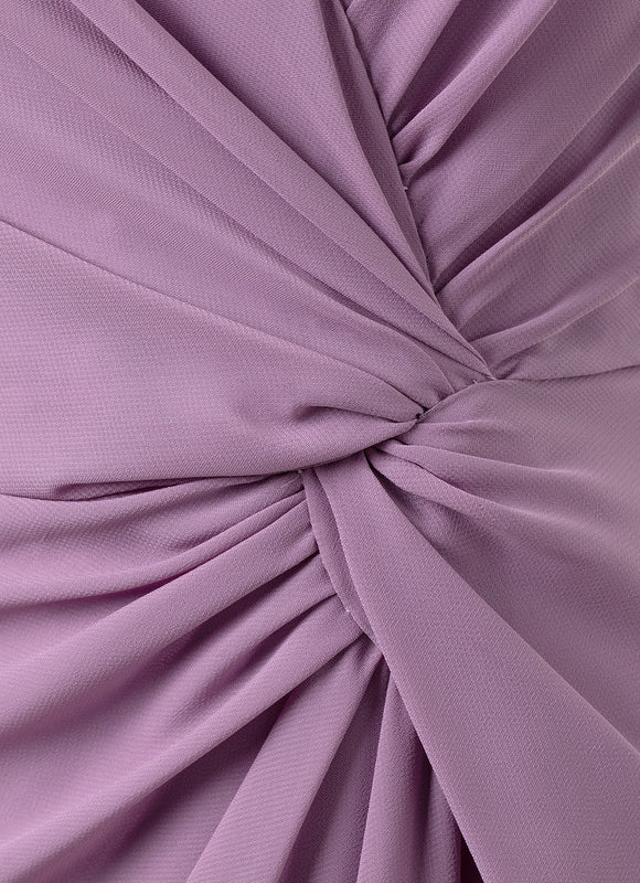 Robe Cérémonie Longue Volants Rose - gallery 8