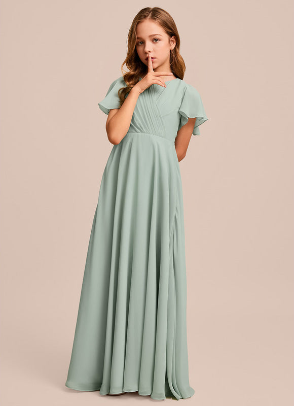 Robe Cérémonie Longue Fluide