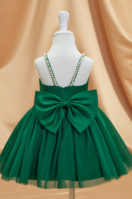 Robe Cérémonie Tulle Vert Émeraude - gallery 5