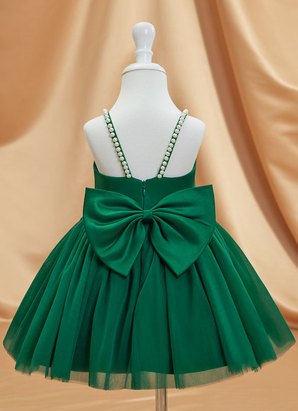 Robe Cérémonie Tulle Vert Émeraude - gallery 5