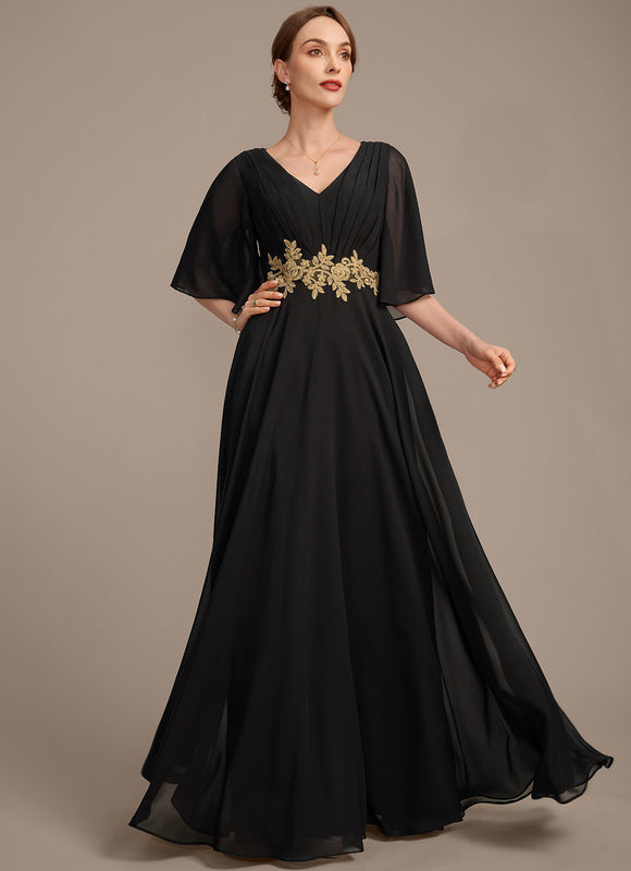 Robe Cérémonie Élégante Appliquée