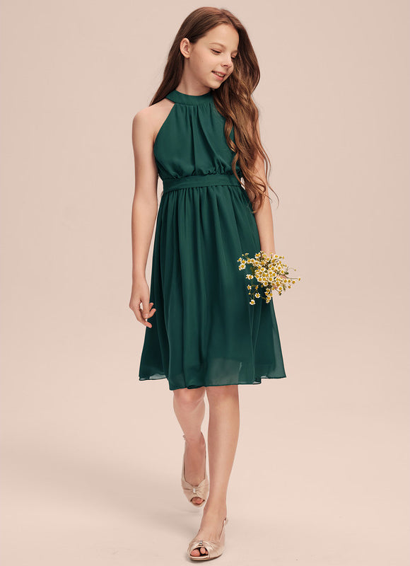 Robe Cérémonie Vert Émeraude Chic - gallery 4