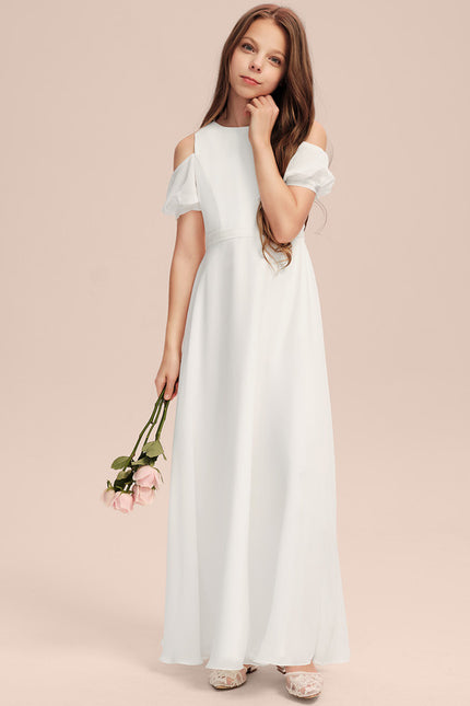 Robe Cérémonie Éthérée Blanche