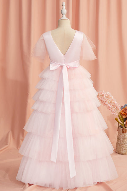 Robe Cérémonie Tulle Aquatique