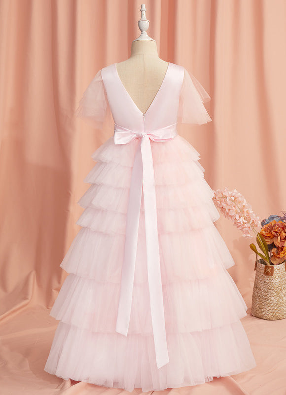 Robe Cérémonie Tulle Aquatique