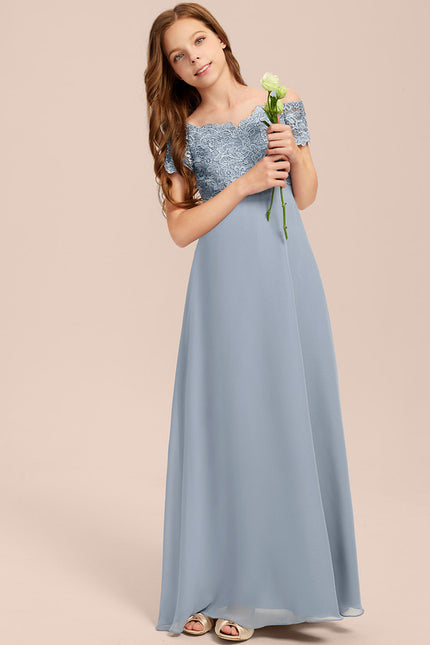Robe Cérémonie Bleu Céleste Éthéré