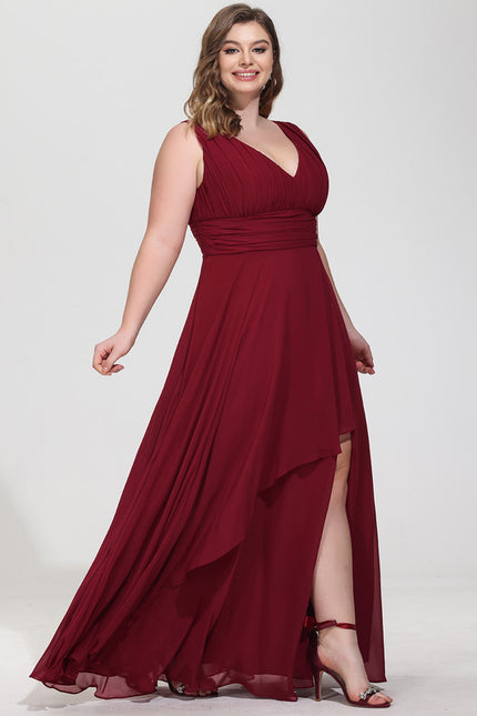 Robe Cérémonie Longue Volants Rose - gallery 9