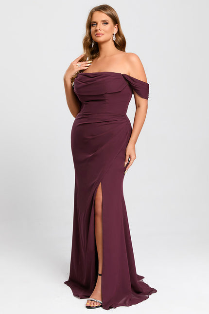Robe Cérémonie Élégante À Décolleté - gallery 6