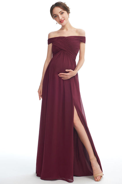 Robe Cérémonie Maternité Élégante - gallery 3