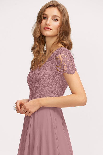 Robe Cérémonie Vaporeuse Lilas - gallery 3
