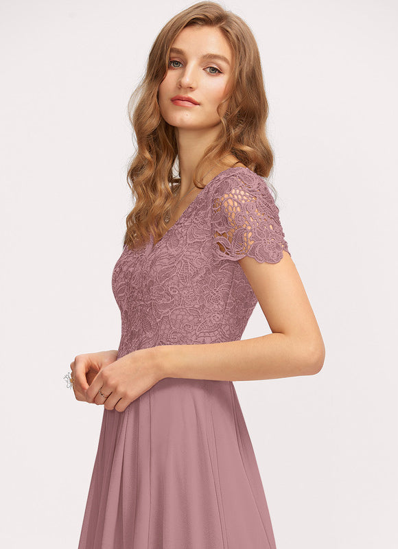 Robe Cérémonie Vaporeuse Lilas - gallery 3